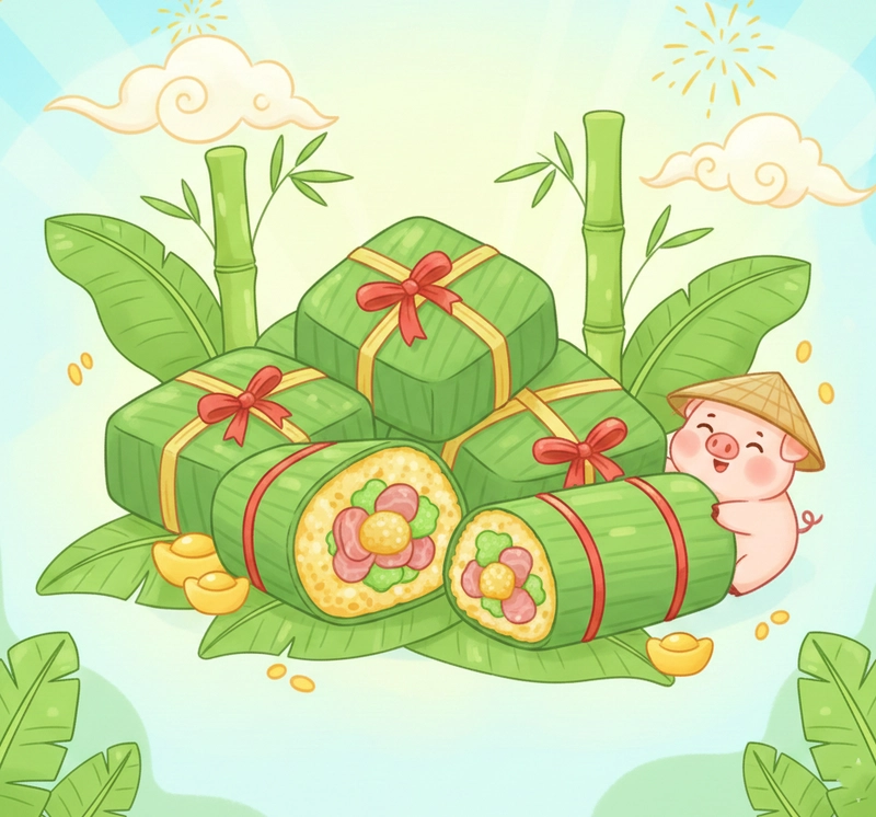 favicon tô màu bánh chưng