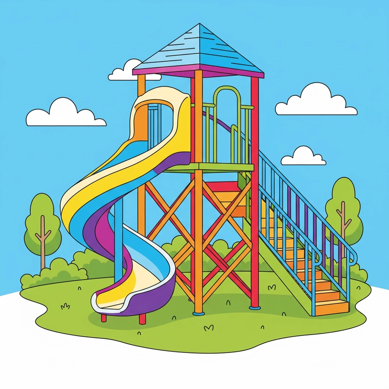 favicon tô màu cầu trượt