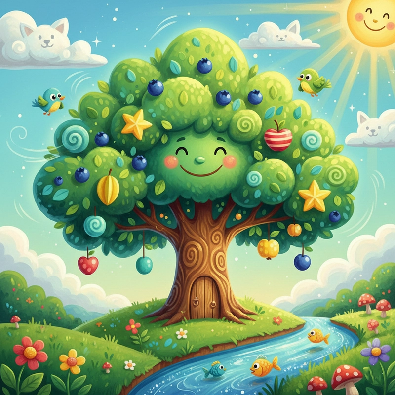 favicon tô màu cây xanh