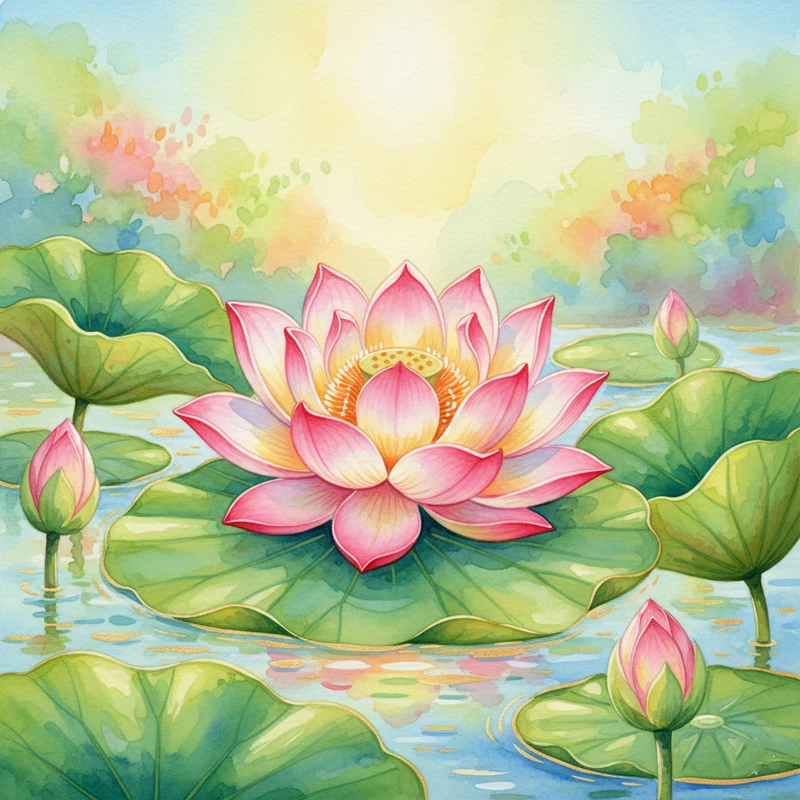 favicon tô màu hoa sen