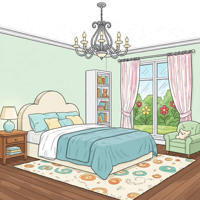 favicon tô màu phòng ngủ