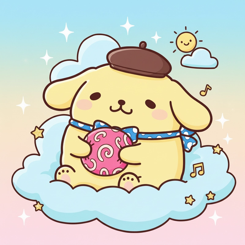 favicon tô màu pompompurin