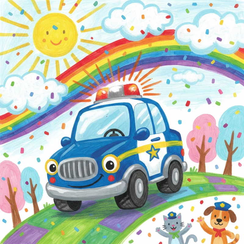 favicon tô màu xe cảnh sát