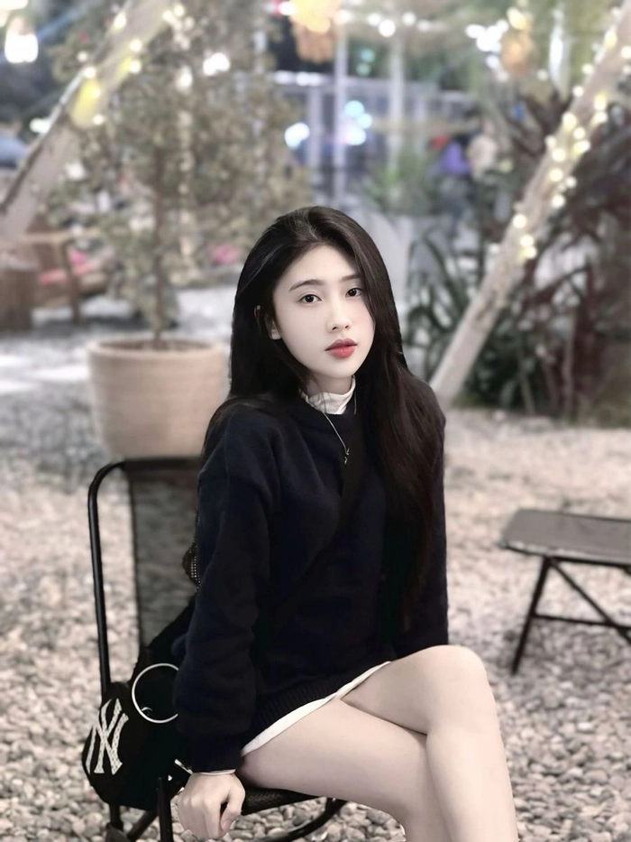 Ảnh con gái mặt mộc xinh trong trẻo