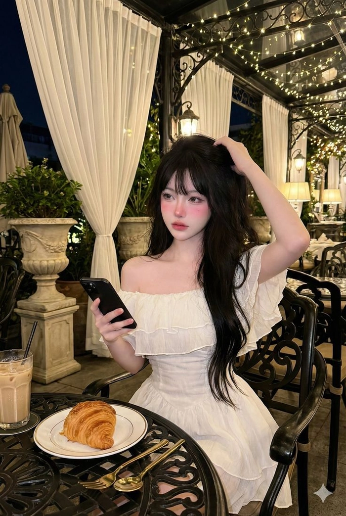 Ảnh gái xinh 2k8 che mặt nhẹ nhàng