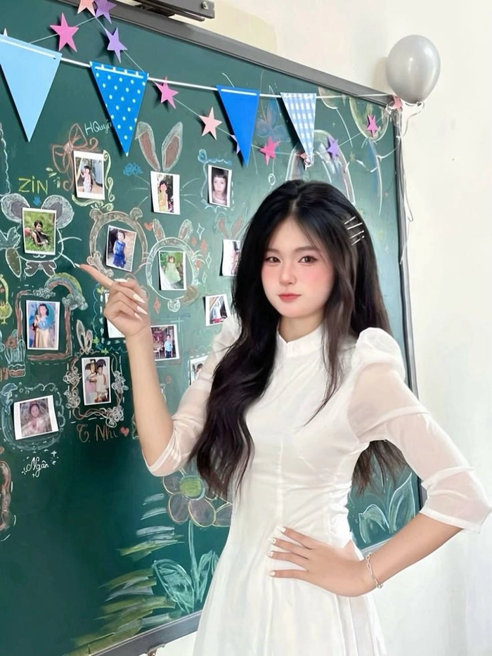 Ảnh gái xinh cấp 3 giản dị