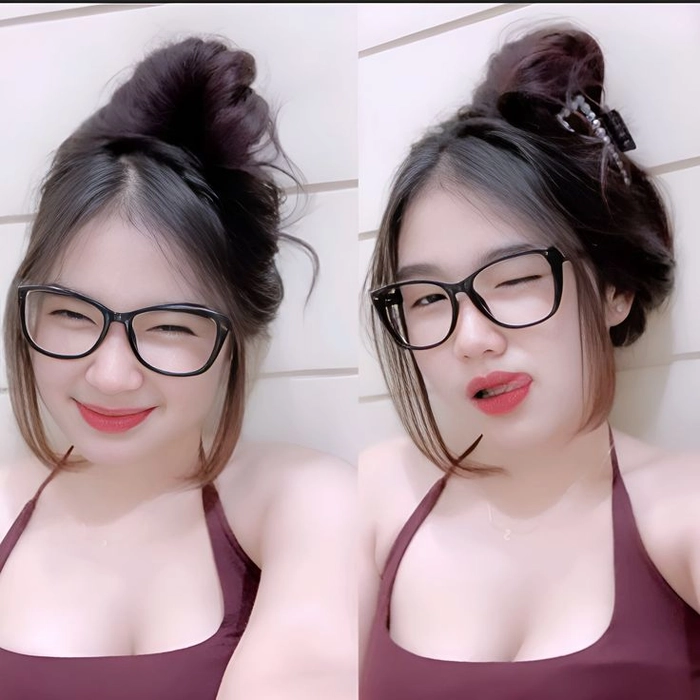 Ảnh gái xinh đeo kính mặc bikini sexy