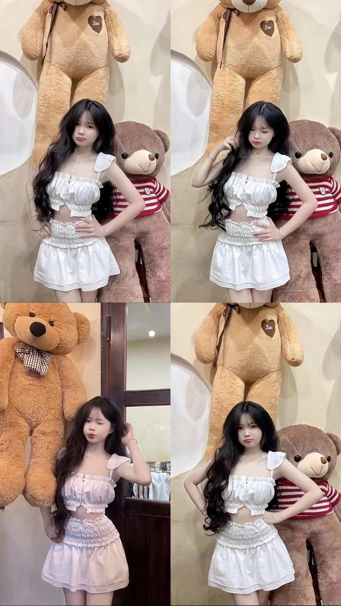 Ảnh gái xinh học sinh cấp 2 giản dị