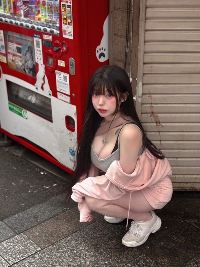 Ảnh gái xinh mũm mĩm với vẻ đẹp tự nhiên