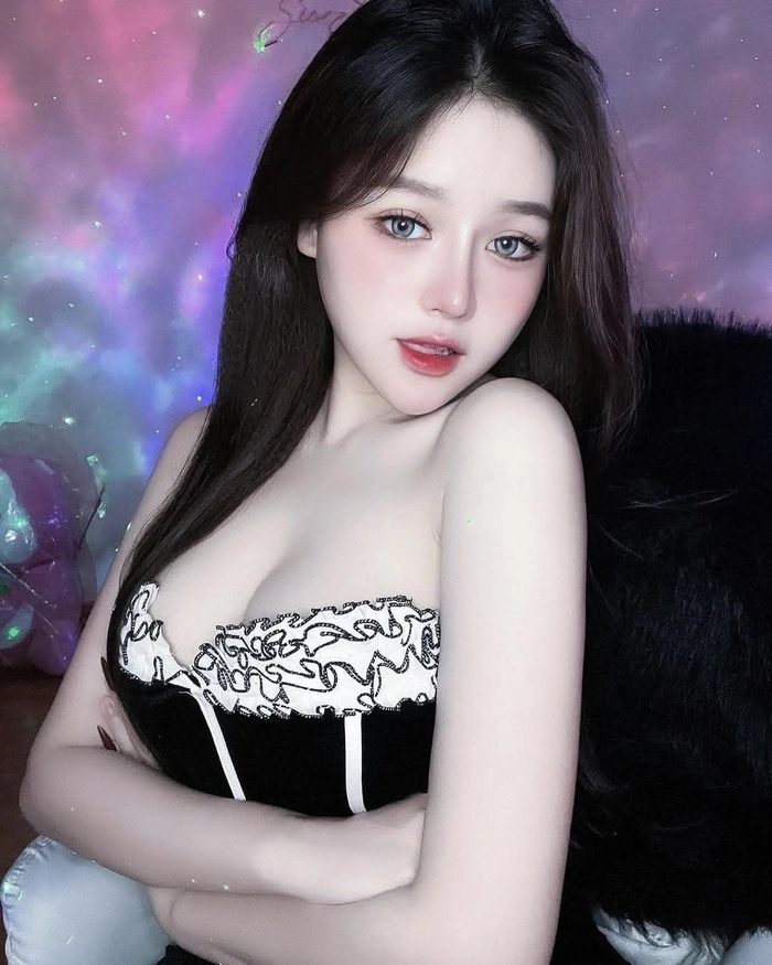 Ảnh gái xinh tóc dài cuốn hút