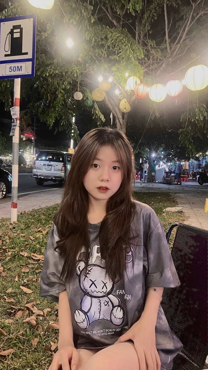 Ảnh mặt mộc xinh phong cách tự nhiên