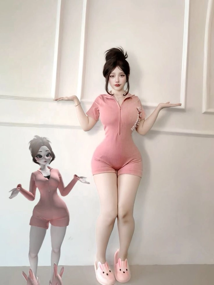 Gái xinh đùi to trắng trẻ trung