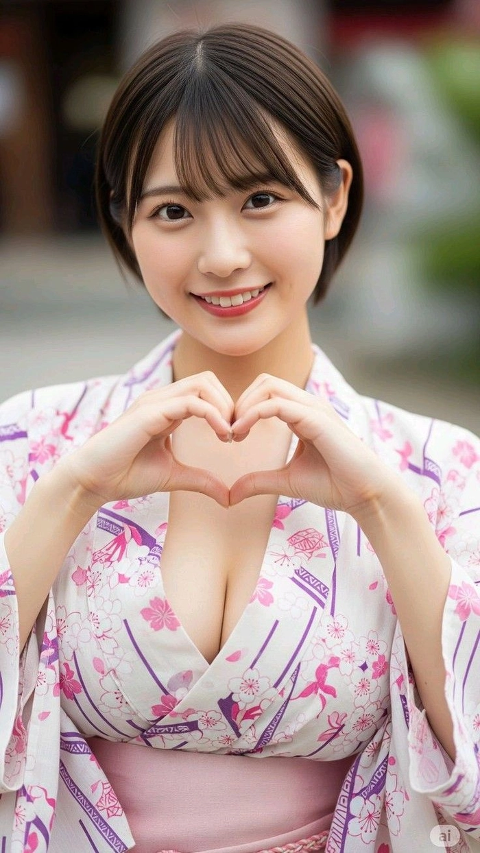 Gái xinh kimono sexy kín đáo