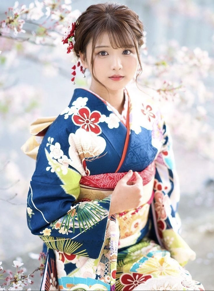 Gái xinh kimono sexy thanh lịch