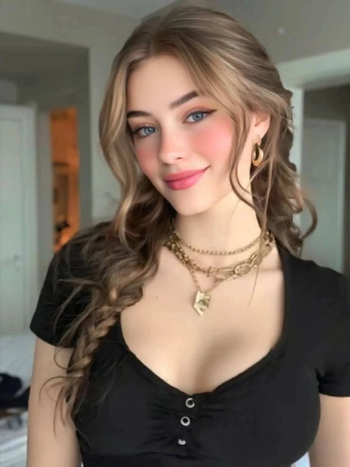 Gái xinh người Đức tự tin