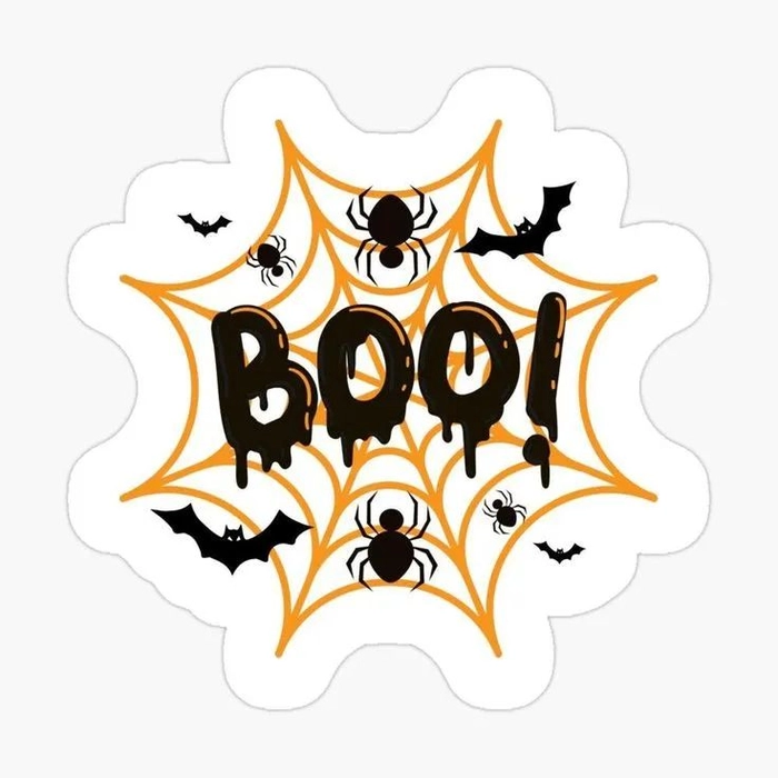 Halloween sticker trang trí tin nhắn
