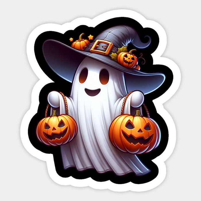 Happy Halloween sticker dùng cho chat nhóm
