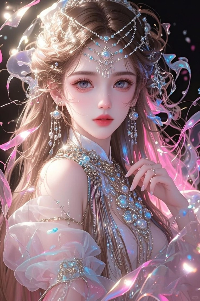 Hình ảnh gái xinh 3D phong cách thời thượng