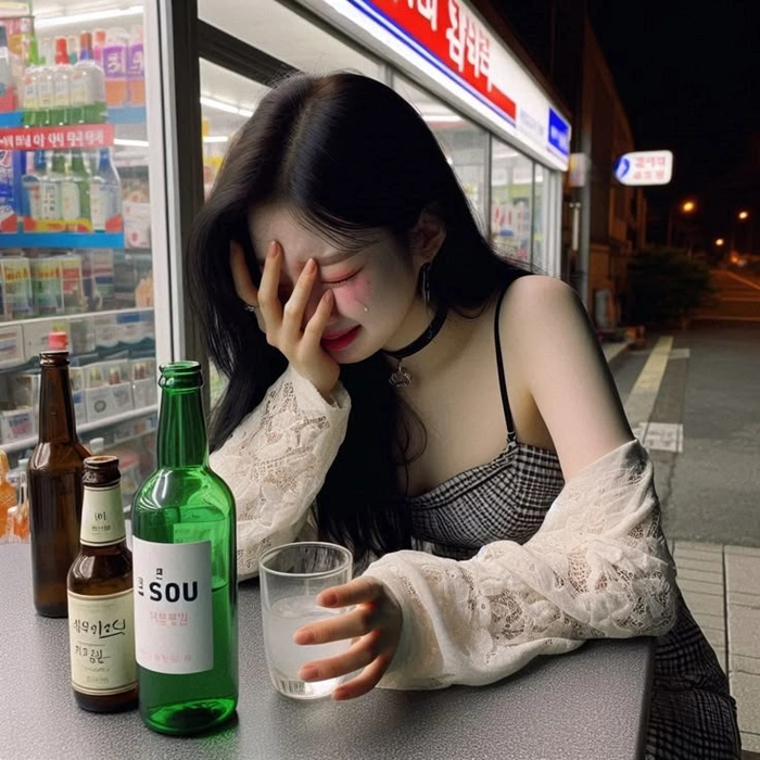 Hình ảnh gái xinh say rượu được quan tâm