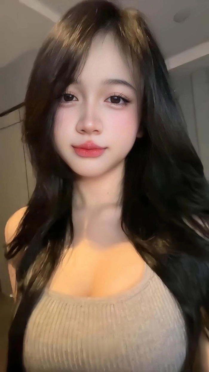 Hình girl xinh mặt mộc được yêu thích