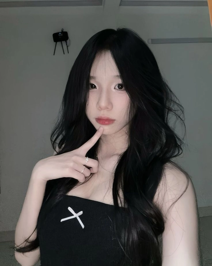 Hình girl xinh mặt mộc gần gũi