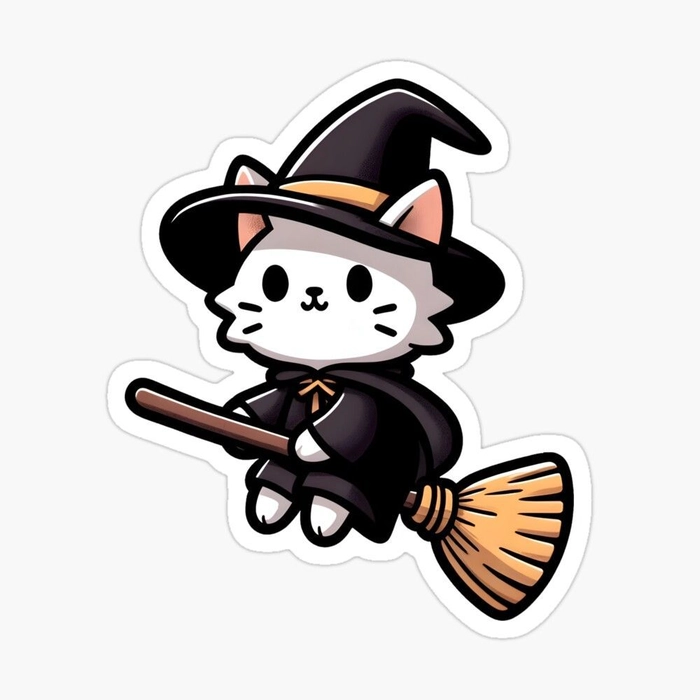 Hình sticker Halloween cho dân mê nhãn dán