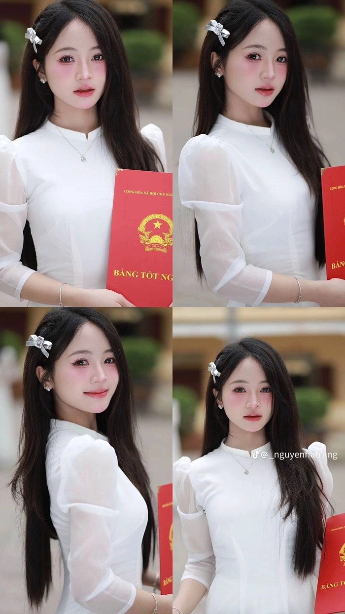 Nữ sinh cấp 3 xinh xắn