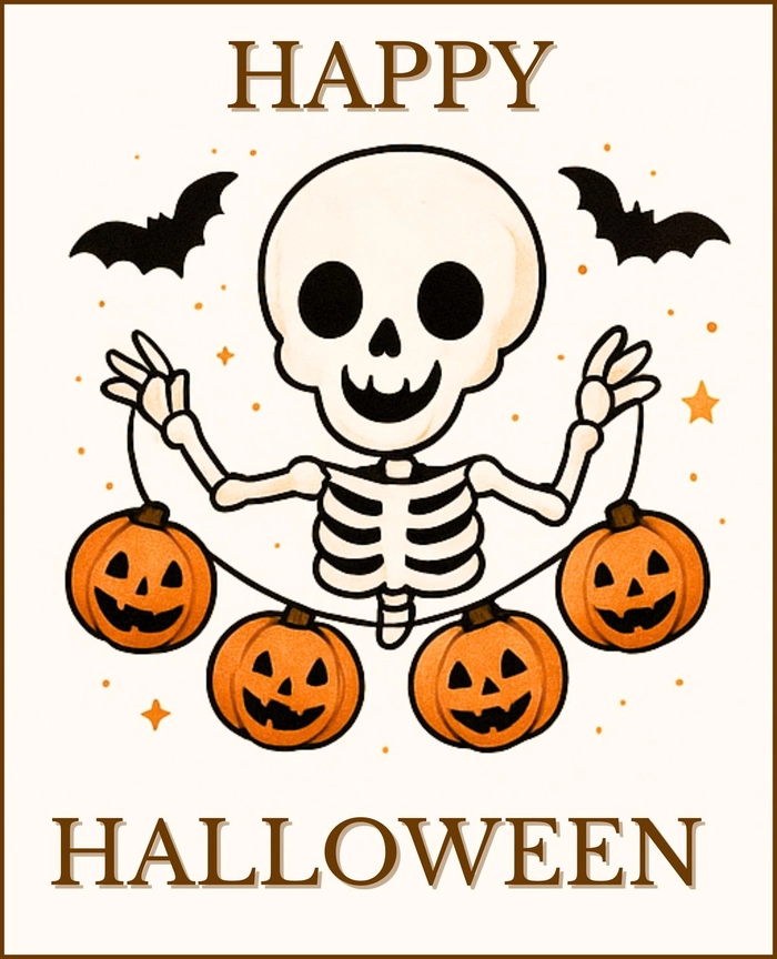 Sticker Halloween trang trí sổ tay