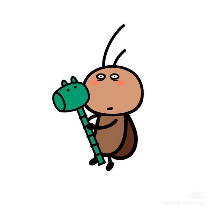 Sticker con gián cute cho dân mê meme