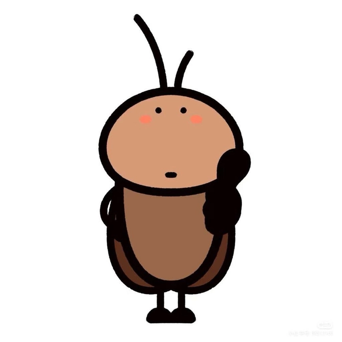 Sticker con gián dùng cho trang cá nhân