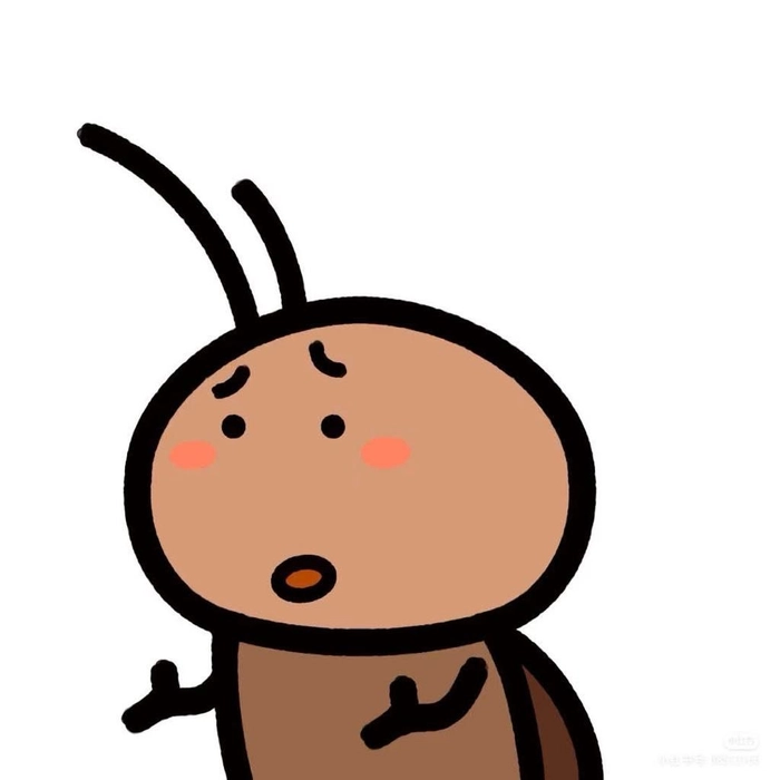 Sticker con gián phong cách sáng tạo