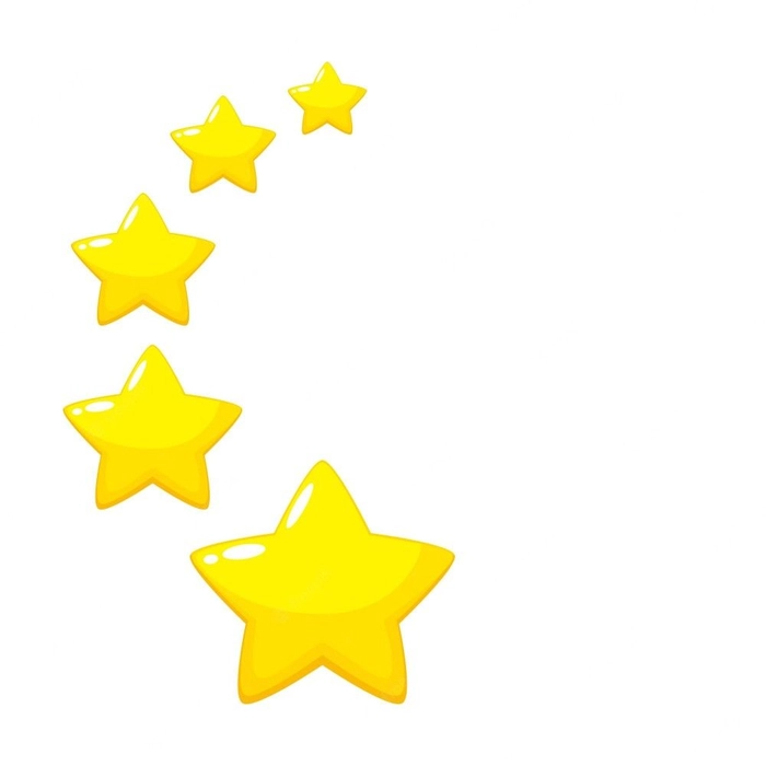 Sticker dán hình ngôi sao cho sổ tay