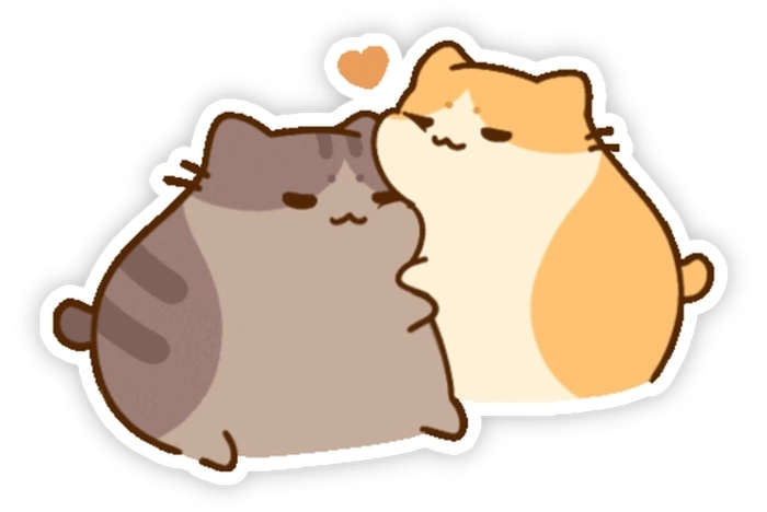 Sticker dang tay ôm tạo cảm giác thân thiện