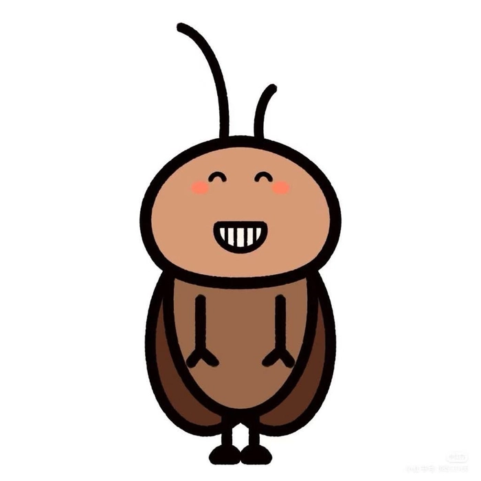 Sticker hình con gián dùng cho meme