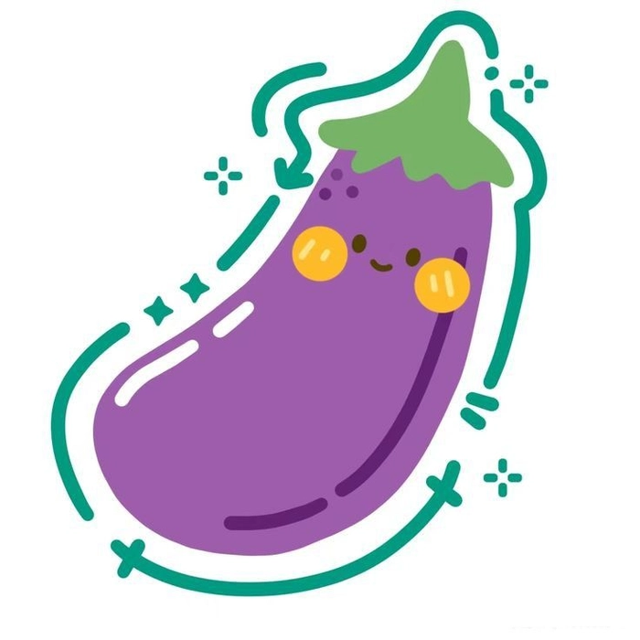 Sticker hình vẽ trái cây cute