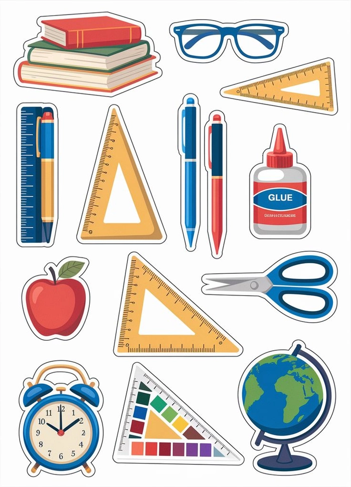 Sticker học tập giúp ghi chú sinh động hơn