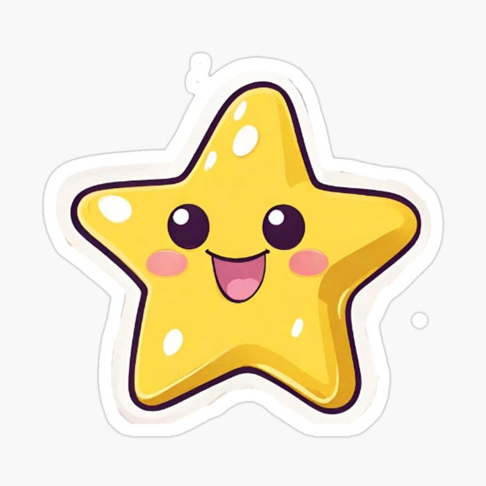 Sticker ngôi sao cho không gian học tập