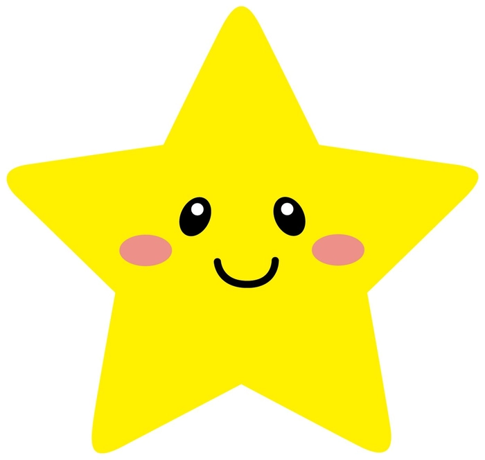 Sticker ngôi sao vàng tạo cảm giác tích cực