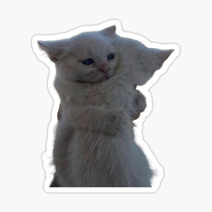 Sticker ôm an ủi trong những lúc buồn