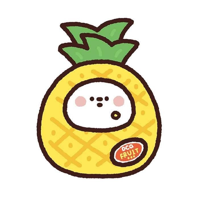 Sticker trái cây cute dùng hàng ngày