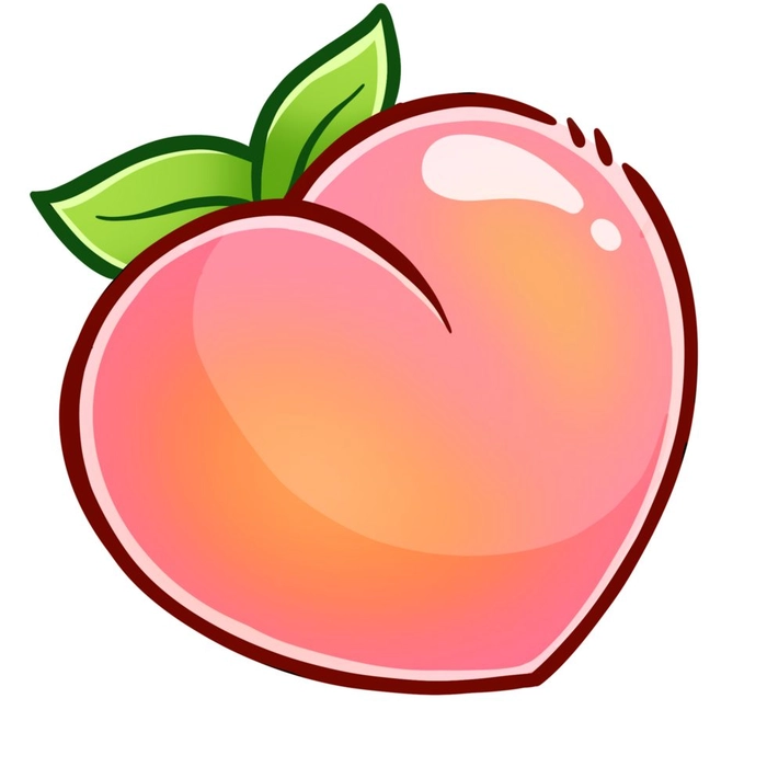 Sticker trái cây cute trang trí chat