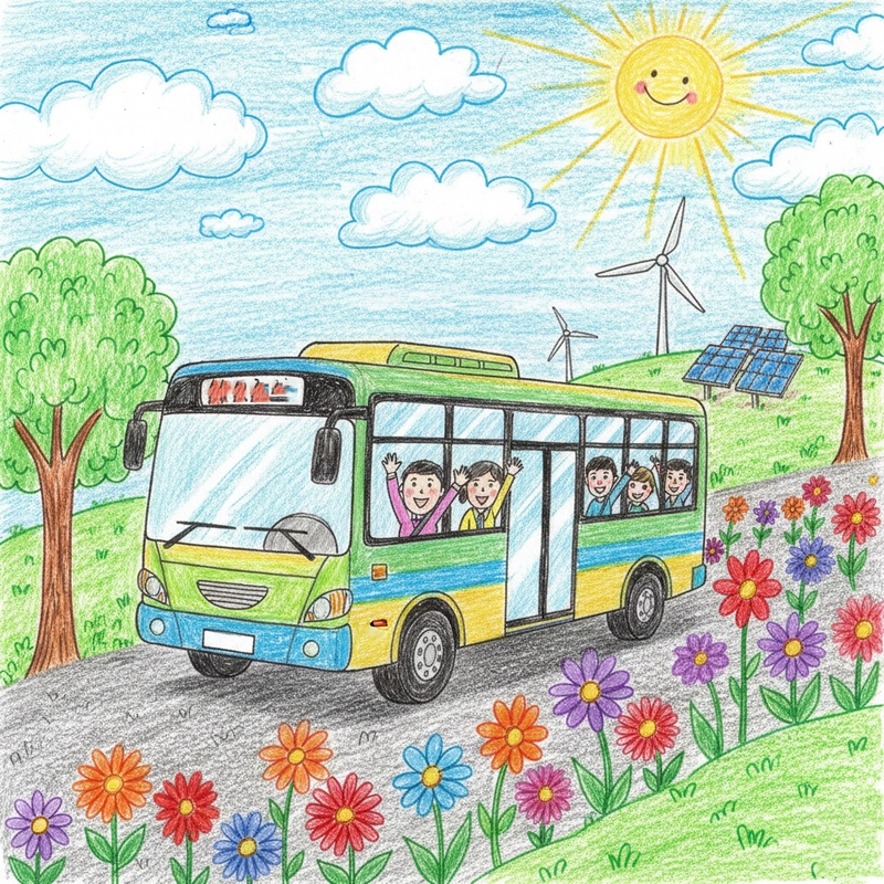 Tranh vẽ sử dụng năng lượng hợp lý