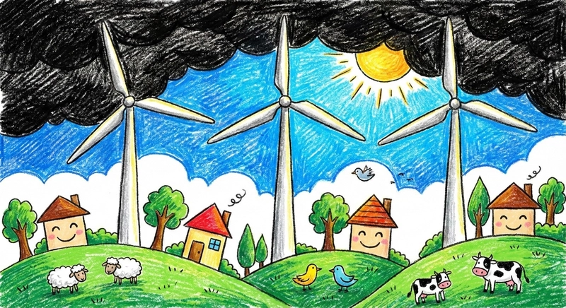 Vẽ tranh tiết kiệm năng lượng cho hoạt động học đường