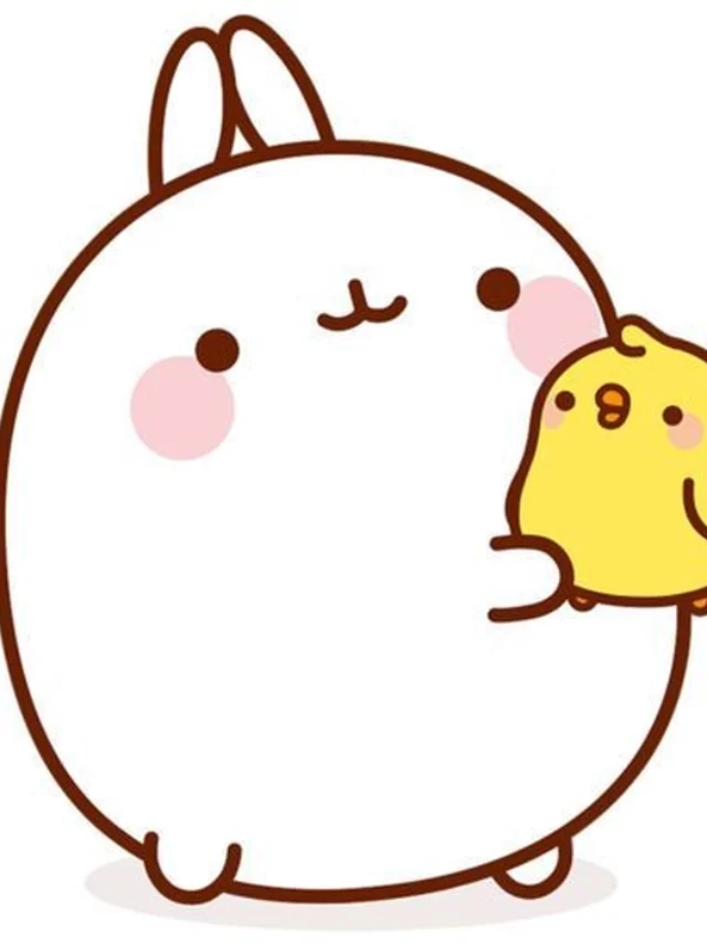 Sticker cute thỏ Molang dùng cho chat