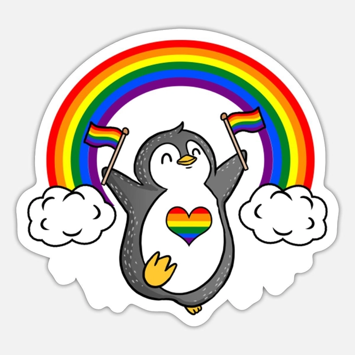 LGBT sticker cho không gian online