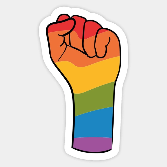 LGBT sticker phong cách tích cực