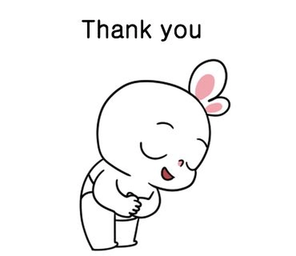 Nhãn dán lời cảm ơn xinh