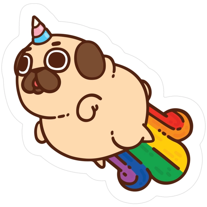 Sticker LGBT phong cách hiện đại