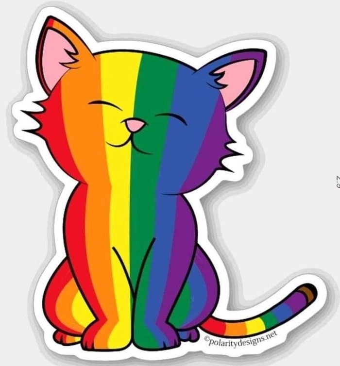 Sticker LGBT phong cách sáng tạo