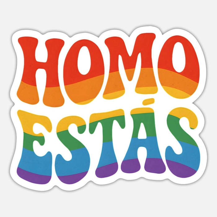 Sticker LGBT phong cách tối giản